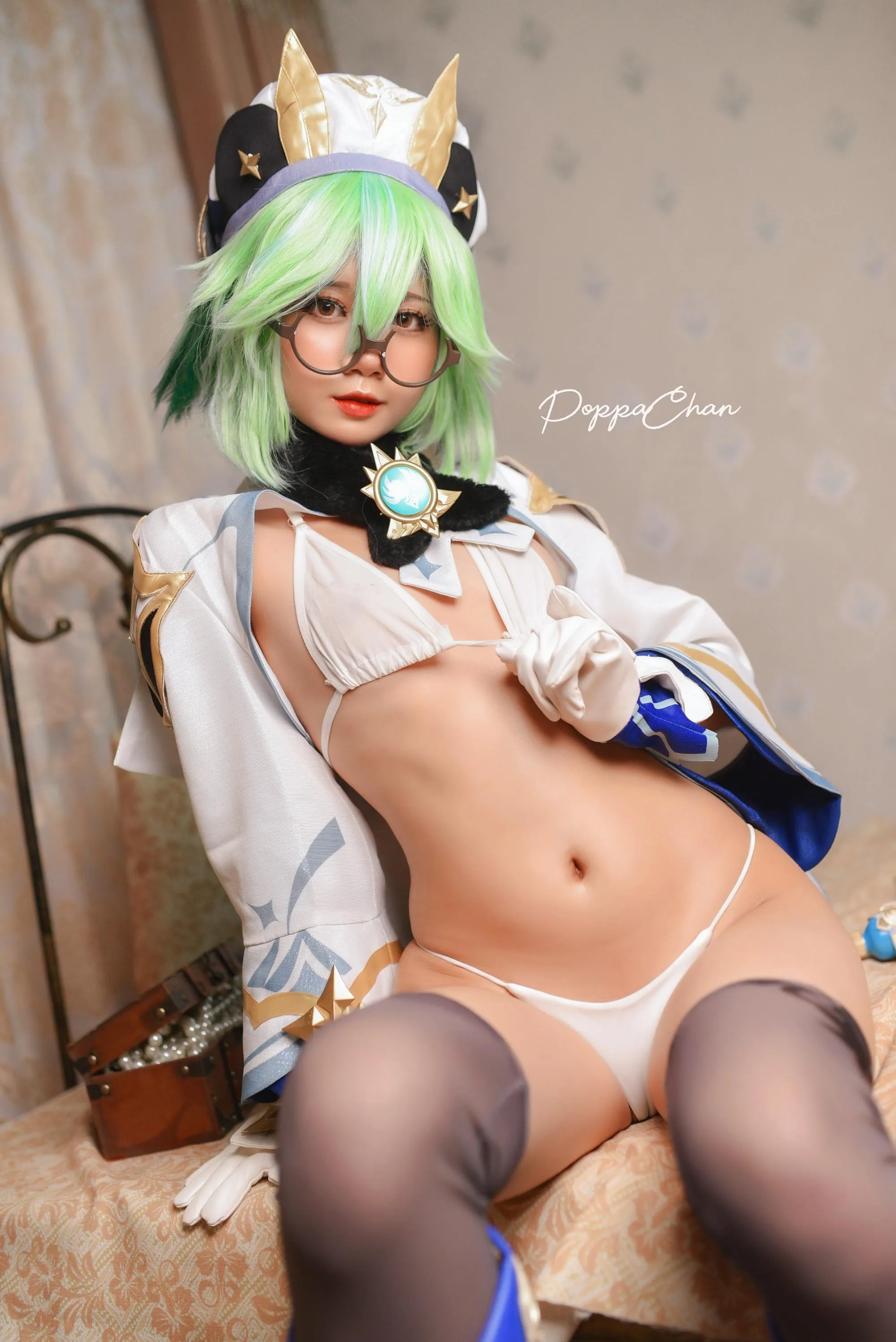 PoppaChan – NO.026 Sucrose Genshin Impact [25P]插图8
